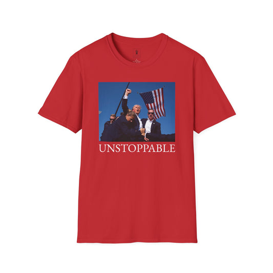 Patriotic Red Unstoppable Tee